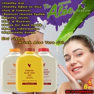 FOREVER LIVING ALOE VERA GEL ALOE BERRY NECTAR ALOE BITS N PEACHES HEALTH LIFE 015 (EXP 2025 JUNE)