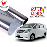 NEWEST SILVER ANTI-SCRATCH SUNPROTECT WINDOW FILM STICKER 152CM HEIGHT
