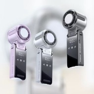 NEW 折疊掛頸半導體制冷風扇 #渦輪高速暴力#冰敷充電小風扇 #上學出街必需品