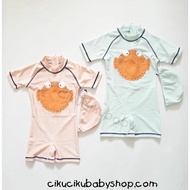 Diving Baby Suit Blow fish / Baby swimsuit
