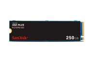 SanDisk 250GB SSD Plus M.2 NVMe SSD - PCIE Gen 3.0, Up to 2,400 MB/s - Internal Solid State Drive - 
