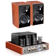 Nobsound CS1120 Vacuum Tube Amplifier Hifi System With 5 Inch 2 Way Speaker