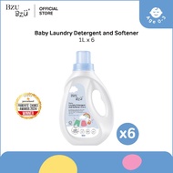 BZU BZU Baby Laundry Detergent and Softener (1L x 6)