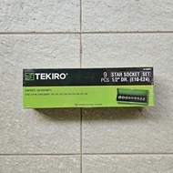 MATA Star socket 9 pcs tekiro Star socket female E10-E24 TEKIRO Star socket hole