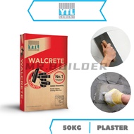 YTL (50KG) Walcrete Plastering Cement Interior Exterior Simen Plastar Strong and Durable Adhesion