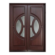 Pintu rumah minimalis kupu tarung kayu jati terbaru pintu rumah modern