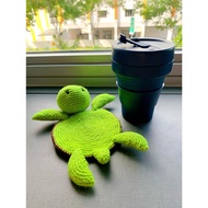Crochet Coaster - Turtle