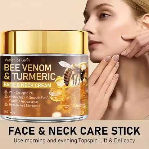 Bee Venom Skin Tightening and Lifting Cream - Hydrating Formula, Rich in Vitamin A, Collagen, Niacin