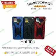 MM - Hard Case Phantom Infinix Hot 10s Series Stand Iron Transformer