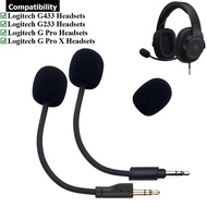 For Logitech G433 G233 GPro GPROX G Pro X Gaming Headphone Game Mic Microphone Cable Replacement Cov