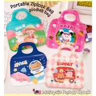 Children's Day Goodies Bag Birthday For Kids Portable Ziplock Gift Bag Beg Parti Hari Jadi Murah Bag
