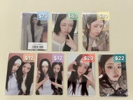 出 安俞真 IVE 小卡 photo card An Yujin 專卡 日本店卡 團卡 k-pop kpop photocards