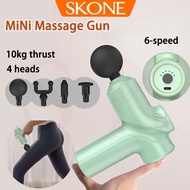 SK 2024 NEW Professional Muscle Massager mini Massage Gun Pain Sport Massage Machine /6Speed 4Head