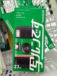 2025 年新版 FUJIFILM FUJICOLOR SIMPLE ACE 2025 年新版 富士一次性使用 35mm 135 彩色負片即棄菲林相機 (27 張底片)