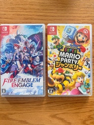 Switch 超級瑪利歐派對 空前盛會 Mario party / 聖火降魔錄 fire emblem engage