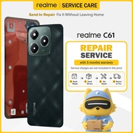 Realme C61 Back Cover Replacement Repair Service | Genuine Parts | Realme Service Care