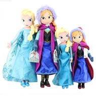 Frozen Anna Elsa Snow Treasure Plush Toy Doll Doll Doll Children Gift Elsa Princess Muppets