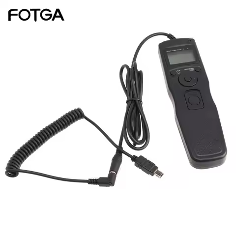 FOTGA N1 C1 N3 S2 S1 UC1 LCD Timer Remote Shutter Release Cord for Canon EOS 60D 70D 80D 100D 760D 1