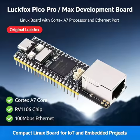 Luckfox RV1106 Luckfox Pico Pro/Max Linux Development Board with Cortex‑A7 Processor