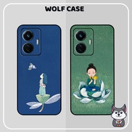 Vivo Y55 2022 Case with the image of peace of mind, peace and freedom