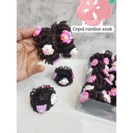 Children's Bun|Kuromi Bun Subal|Hair Bun|Hair Tie Bun|Children's Hair Bun