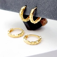 Baby Loop Earrings | 18k Gold Earrings for Women | 8-9mm A5348