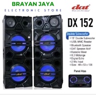 SPEAKER AKTIF PASIF DAT DX152 SPEAKER 15in DOUBLE SUBWOOFER DAT DX 152