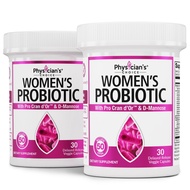 LLK Women's Probiotic 50 Billion CFU Capsules, 30 Count (Pack of 2)