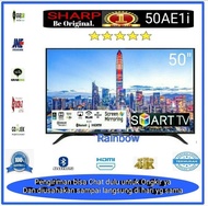LED TV SHARP 50Inch 2T-C50AE1i Smart Tv Garansi Resmi