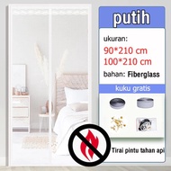 Tirai magnet plastik PVC (khusus ruanga AC) 90x210cm/100x210cm /Tirai Pintu kamar/Tirai anti nyamuk