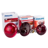Philips Infrared Physiotherapy Bulb Red Light Baking Lamp Baking Lamp Baking Electric Heating Bulb Household Far Infrared Bulb