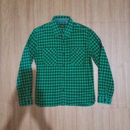 Kemeja flannel the flat head not momotaro iron heart nudie selvedge carhartt ben sherman samurai jea