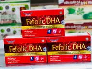 Fefolic DHA hỗ trợ cho quá trình tạo hồng cầu giảm nguy cơ thiếu máu