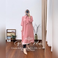 baju gamis midi dress wanita muslim PITANA MIDI