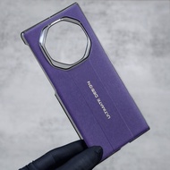 เคสโทรศัพท์ Huawei Mate XT หนังสูงคุณภาพธุรกิจ 3 ชั้น หรูหรา ปกป้องด้านหลังและด้านล่าง ดีไซน์เรียบง่