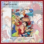 Cute ONE PIECE Luffy iPad pro 11/ iPad 10.9/iPad mini 4-6/iPad air 1-4/iPad 10.2/iPad 2017/2018 iPad protective casing