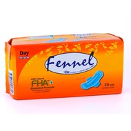 Fennel Herbal Cottony Regular Day 20s Sanitary Pad: Antibacterial Deodorize Anti-itch Soothe Menstru