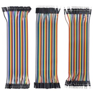 Arduino Dupont Jumper Wire 40 Way 2.54mm 20cm | Male to Male | Male to Female | Female to Female