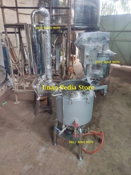 Mesin Penyulingan Minyak Atsiri Kap. 10 kg - Mesin Destilasi Minyak