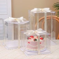 6Customized transparent birthday cake box for baking12Inch8Thickened Dessert10Inch4Transparent cake 