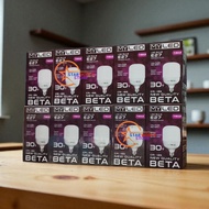 CAHAYA SAVING PACKAGE 10 PCS MYLED BETA LED Bulb Lamp T-Bulb 5W 10W 15W 20W 30W 40W 50 Watt - White 
