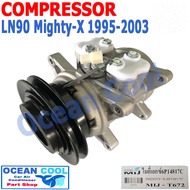 คอมเพรสเซอร์ ไมตี้เอ็กซ์ 6P14817C ปี 1995 - 2003 COM0009 Compressor Toyota Ln 90 Mighty-x รถปิคอัพ