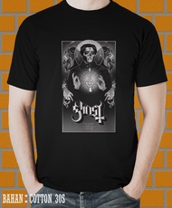 Kaos band ghost tshirt musik rock ghost 6