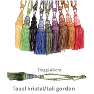 Crystal Curtain Tasel/Curtain String