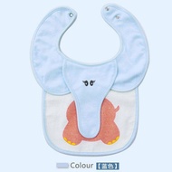 Male and Female Baby Bibs Newborn Waterproof Bib Baby Feeding Bib Absorbent Cartoon 360 Degrees Thin