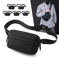 New Men's Fashionable Chest Bag Crossbody Bag Outdoor Travel Waist Bag Fashionable Simple Shoulder Bag Small Special