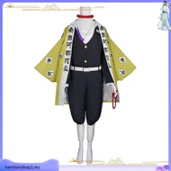 PMO Demon Slayer Kimetsu no Yaiba To the Hashira Training Gyomei Himejima cosplay cloth Halloween pa
