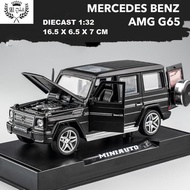Cool toy Diecast mercedes jeep AMG G65 G63 Brabus miniauto Metal series Scale 1:32 - Black-G65 Minia