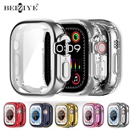 beiziye Soft TPU Case for iwatch Ultra 2 1 49mm case iWatch series 9 8 7 41mm 45mm Protective Silicone cover case