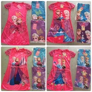 12pcs/Dozen Borong Baju Budak Wholesales Girl Frozen Princes Dress